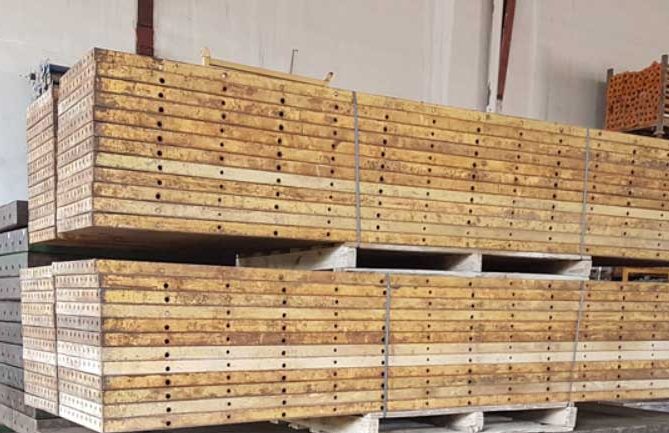 Chapas encofrado de pilares